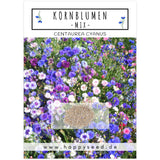 Kornblumen Samen (Centaurea cyanus) - Mix, 1000 Korn, 80 cm - HappySeed