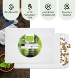 BIO Tomatensamen (Green Zebra) - Tomaten Saatgut aus biologischem Anbau (10 Korn) - HappySeed