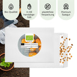 BIO Tomatensamen (Yellow Submarine) - Tomaten Saatgut aus biologischem Anbau (10 Korn) - HappySeed