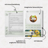 BIO Tomatensamen (Golden Queen) - Tomaten Saatgut aus biologischem Anbau (10 Korn) - HappySeed