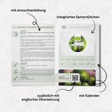 BIO Tomatensamen (Green Zebra) - Tomaten Saatgut aus biologischem Anbau (10 Korn) - HappySeed