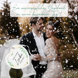 Gastgeschenke für Hochzeit Blumensamen / Samenbomben - Besonderes Hochzeitsgeschenk für Gäste als Give Away