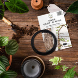 Bonsai Draht aus eloxiertem Aluminium, Schwarz - HappySeed