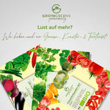 BIO Chilisamen Set (5 Sorten) - Chili Saatgut aus biologischem Anbau - HappySeed