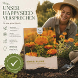 Ringelblumen Samen - Calendula Officinalis (Gelb/Orange) - HappySeed
