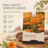 Ringelblumen Samen - Calendula Officinalis (Gelb/Orange) - HappySeed