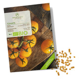 BIO Tomatensamen (Golden Queen) - Tomaten Saatgut aus biologischem Anbau (10 Korn) - HappySeed