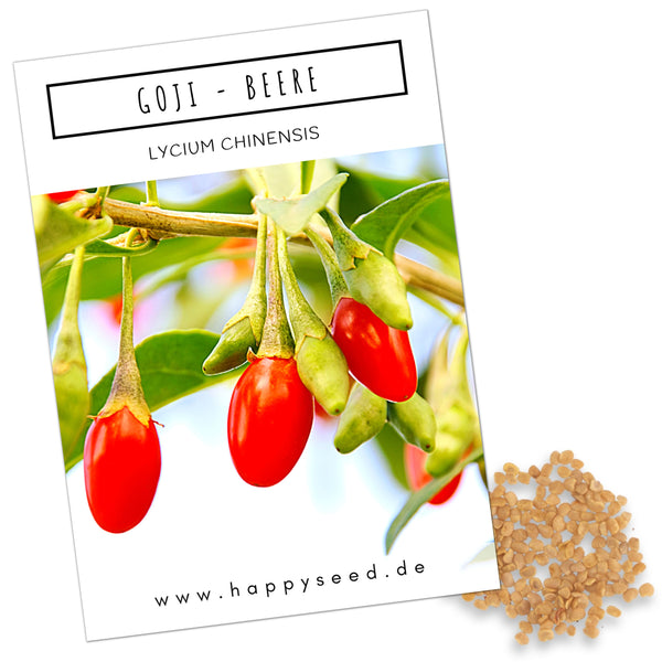 Goji Beeren Samen - Lycium chinense - HappySeed