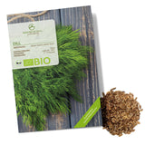 BIO Dill Samen - Küchenkräuter Saatgut aus biologischem Anbau (350 Korn) - HappySeed