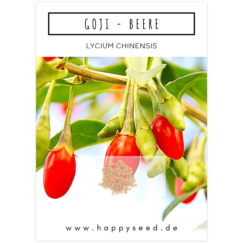 Goji Beeren Samen - Lycium chinense - HappySeed