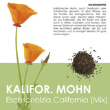Kalifornischer Mohn Samen - Eschscholzia californica (Mix) - HappySeed