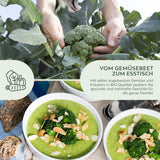 BIO Brokkoli Samen (Calabrese) - Brokkoli Saatgut aus biologischem Anbau (50 Korn) - HappySeed