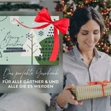 BIO Saatgut Adventskalender 2022 mit 24 verschiedenen Gemüsesorten - Nachhaltiger Weihnachtskalender ideal als Geschenk für Hobbygärtner - HappySeed