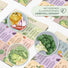 Saisonkalender für Obst und Gemüse (Poster A1) - Ewiger Gartenkalender als Plakat - HappySeed