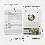 BIO Radieschen Samen (Eiszapfen) - Radieschen Saatgut aus biologischem Anbau (50 Korn) - HappySeed