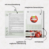 BIO Tomatensamen (Saint Pierre) - Tomaten Saatgut aus biologischem Anbau (10 Korn) - HappySeed