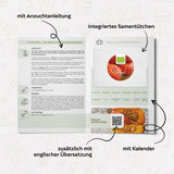 BIO Kürbis Samen (Hokkaido) - Kürbis Saatgut aus biologischem Anbau (5 Korn) - HappySeed