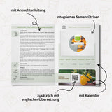 BIO Tomatensamen (Yellow Submarine) - Tomaten Saatgut aus biologischem Anbau (10 Korn) - HappySeed